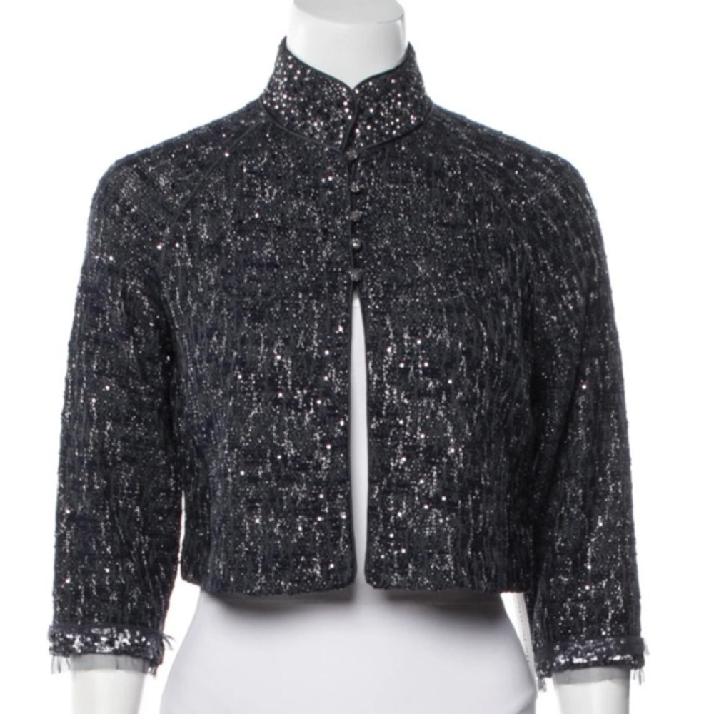 St. John Evening
Wool Bolero
Blue | Size: M | US 6